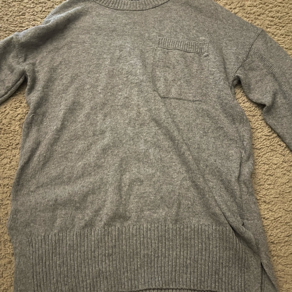 Gray Men's Sweater